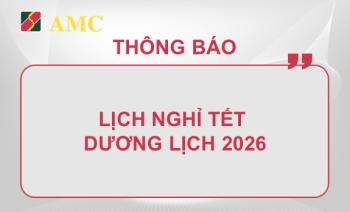 Thông báo lịch nghỉ tết dương lịch 2026