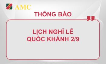 Thông báo lịch nghỉ lễ Quốc khánh 2/9